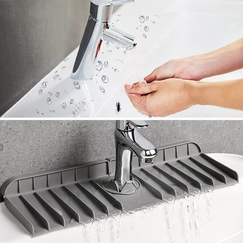 Silicone Faucet Mat Dish Soap  - Silicone Tap Washer ulasan dan harga