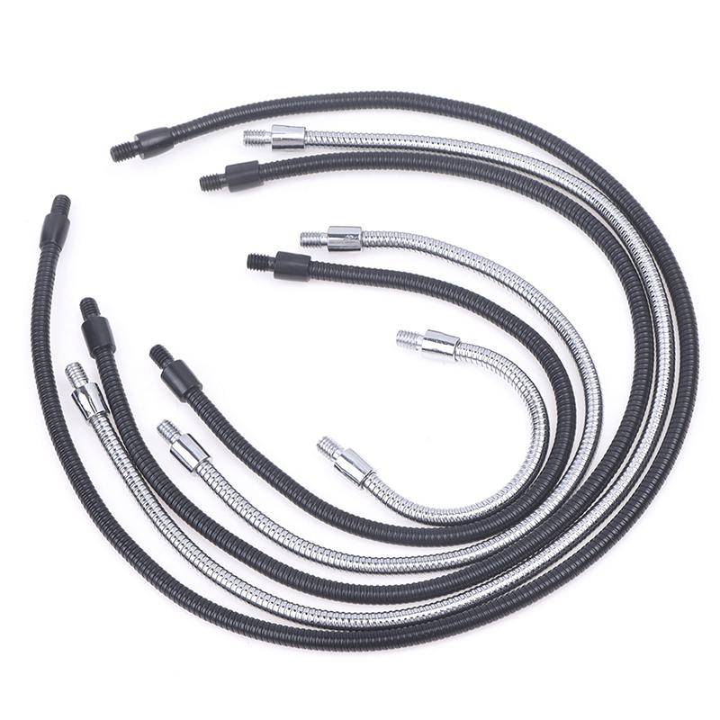 LED M4 Black Silver Microphone - Drain Snake Flexible ulasan dan harga