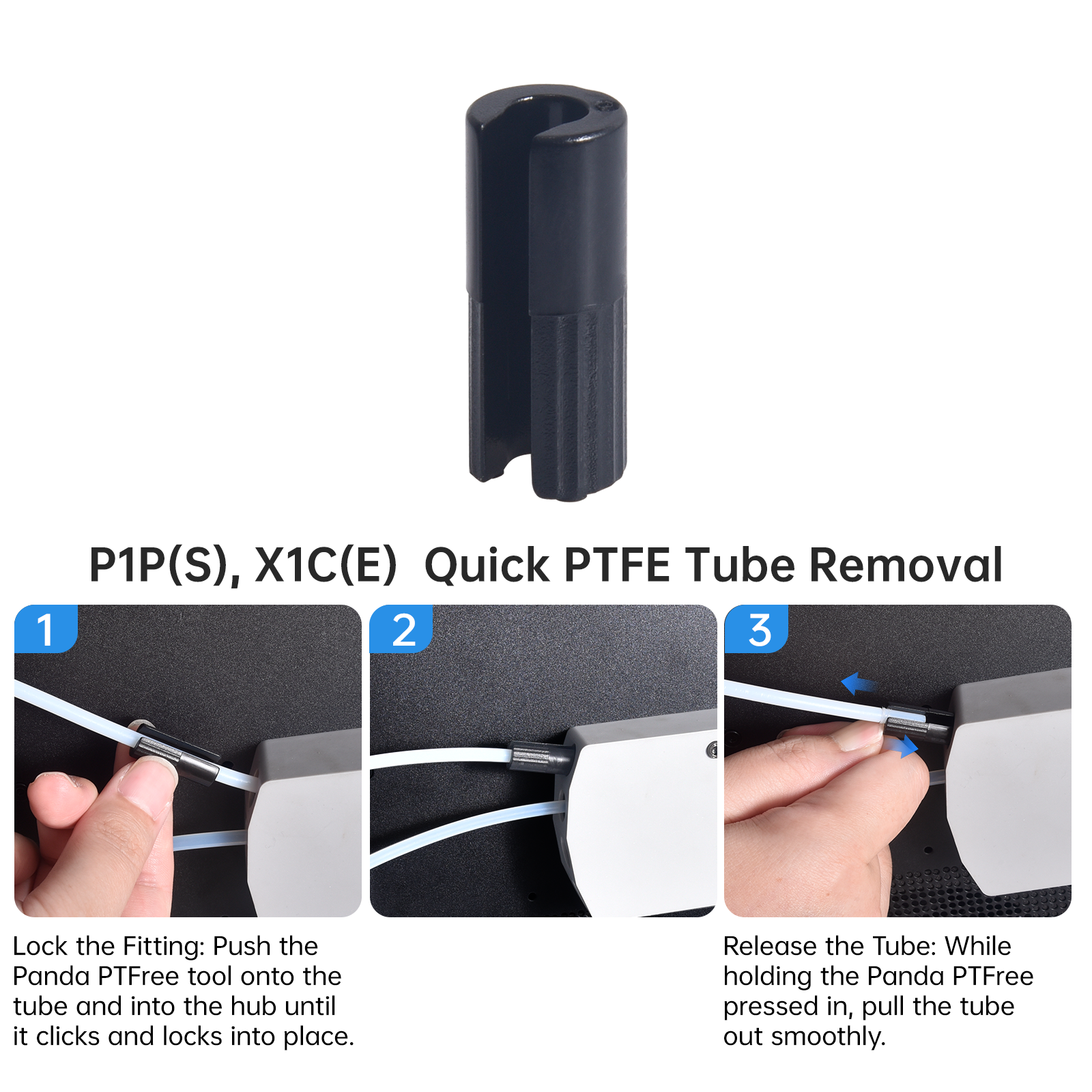 BIQU Panda PTFree Remove PTFE  - Ptfe Tape Thread ulasan dan harga