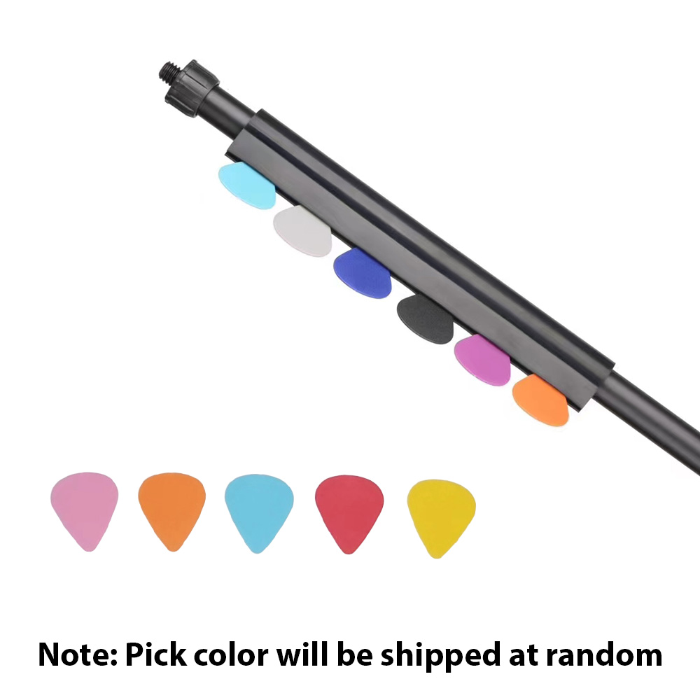 Guitar Pick Storage Holder wit - Plastic Pipe Clip ulasan dan harga