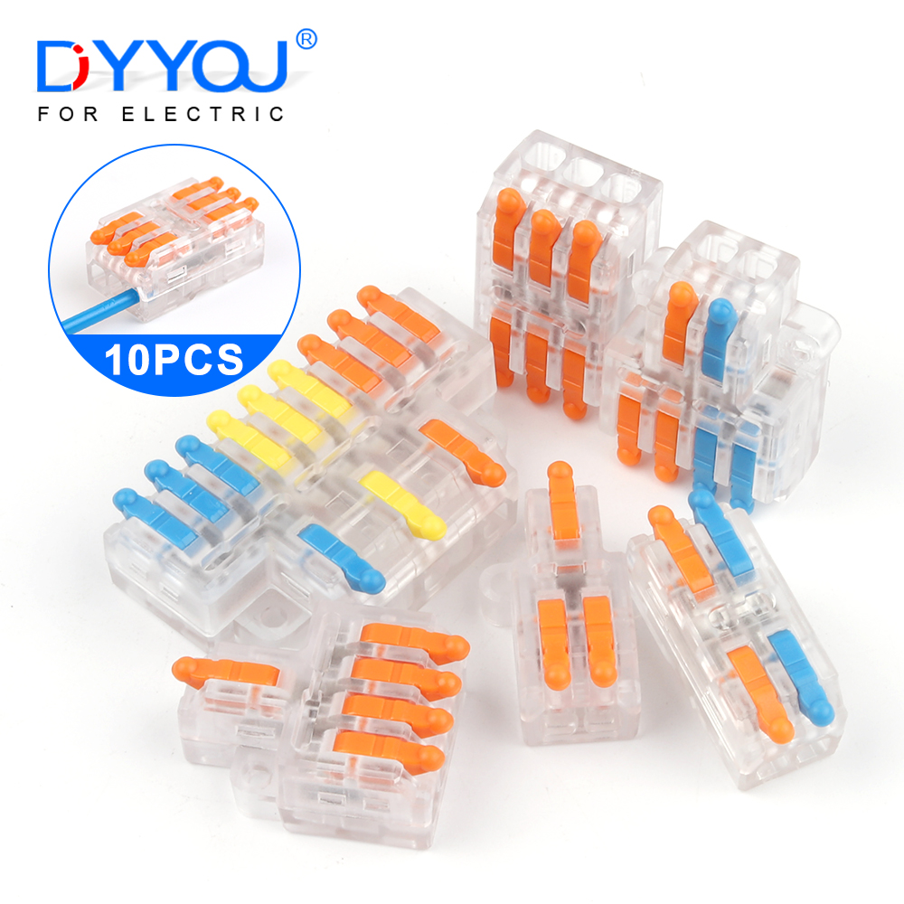 10PCS Quick Push-in Wire Conne - Push Fit Connector ulasan dan harga