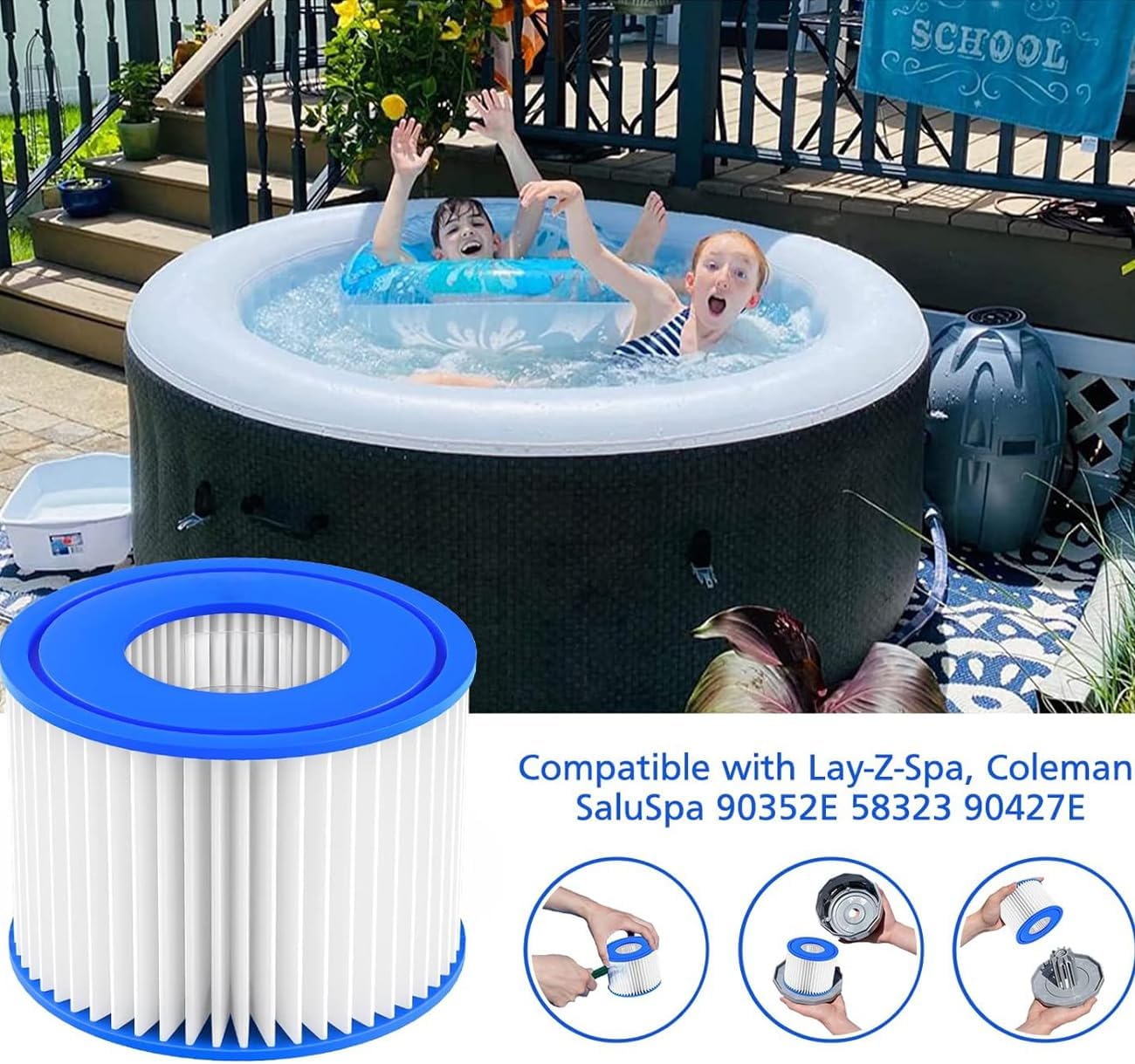 Hot Tub Filter for Bestway Fil - Basin Mixer Cartridge ulasan dan harga